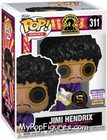 Jimi Hendrix from Jimi Hendrix - Pop! Vinyl Figures manufactured by Funko [Front]