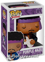 Jimi Hendrix (Purple Haze) from Jimi Hendrix - Pop! Vinyl Figures manufactured by Funko [Front]