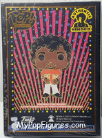 Jimi Hendrix from Jimi Hendrix - Pop! Pins manufactured by Funko [Back]