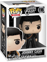 Johnny Cash (Guitar on Back) from Johnny Cash - Pop! Vinyl Figures manufactured by Funko [Front]