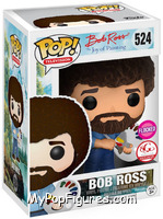 Bob Ross (Flocked) from Joy of Painting - Pop! Vinyl Figures manufactured by Funko [Front]