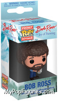 Bob Ross from Joy of Painting - Pop! Keychains manufactured by Funko [Front]