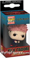 Yuji Itadori from Jujutsu Kaisen - Pop! Keychains manufactured by Funko [Front]