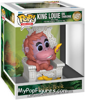 King Louie on Throne (Deluxe) from Jungle Book - Pop! Vinyl Figures manufactured by Funko [Front]