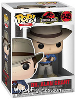 Dr. Alan Grant from Jurassic Park - Pop! Vinyl Figures manufactured by Funko [Front]