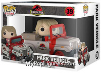 Park Vehicle from Jurassic Park - Pop! Rides manufactured by Funko [Front]