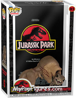 Tyrannosaurus Rex & Velociraptor from Jurassic Park - Pop! Movie Posters manufactured by Funko [Front]