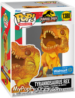 Tyrannosaurus Rex (Amber) from Jurassic Park - Pop! Vinyl Figures manufactured by Funko [Front]