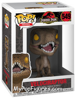 Velociraptor (Yellow Eyes) from Jurassic Park - Pop! Vinyl Figures manufactured by Funko [Front]