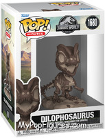 Dilophosaurus (Fossil) from Jurassic World - Dominion - Pop! Vinyl Figures manufactured by Funko [Front]