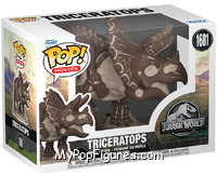 Triceratops (Fossil) from Jurassic World - Dominion - Pop! Vinyl Figures manufactured by Funko [Front]