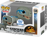 Velociraptor (Blue) from Jurassic World - Dominion - Pop! Vinyl Figures manufactured by Funko [Front]