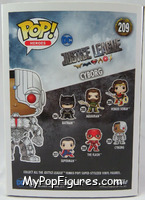 Cyborg from Justice League - Justice League Pop! manufactured by Funko [Back]