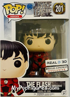 Flash (Unmasked) from Justice League - Justice League Pop! manufactured by Funko [Front]