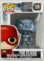 Flash (Blue Chrome) from Justice League - Justice League Pop! manufactured by Funko [Front]