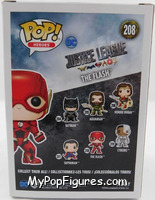 Flash (Silver Chrome) from Justice League - Justice League Pop! manufactured by Funko [Back]