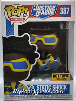 Static Shock from Justice League - Justice League Pop! manufactured by Funko [Front]