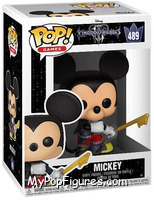 Mickey Mouse (10" Scale) from Kingdom Hearts - Pop! Vinyl Figures manufactured by Funko [Front]