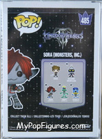 Sora (Monster's Inc) (Flocked) from Kingdom Hearts - Pop! Vinyl Figures manufactured by Funko [Back]