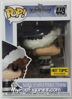 Sora (Christmas Town) from Kingdom Hearts - Pop! Vinyl Figures manufactured by Funko [Front]