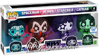 Color Spotlight 4-Pack from KISS - Pop! Sets manufactured by Funko [Front]