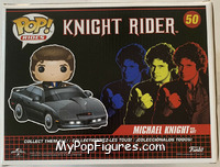 Michael Knight (with Kitt) from Knight Rider - Pop! Rides manufactured by Funko [Back]