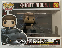 Michael Knight (with Kitt) from Knight Rider - Pop! Rides manufactured by Funko [Front]