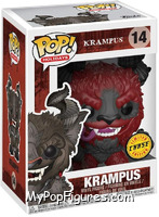 Krampus (Red) (Chase) from Krampus - Pop! Vinyl Figures manufactured by Funko [Front]