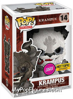 Krampus (White) (Flocked) (Chase) from Krampus - Pop! Vinyl Figures manufactured by Funko [Front]