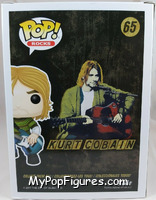 Kurt Cobain (Blue Guitar) from Kurt Cobain - Pop! Vinyl Figures manufactured by Funko [Back]