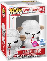 Lamb Chop (Flocked) from Lamb Chop - Pop! Vinyl Figures manufactured by Funko [Front]