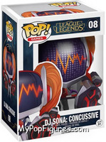 DJ Sona: Concussive from League of Legends - Pop! Vinyl Figures manufactured by Funko [Front]