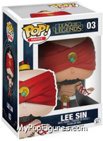 Lee Sin from League of Legends - Pop! Vinyl Figures manufactured by Funko [Front]