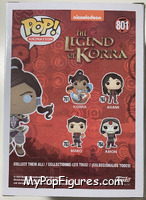 Korra from Legend of Korra - Pop! Vinyl Figures manufactured by Funko [Back]