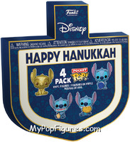 Happy Hanukkah 4-Pack from Lilo & Stitch - Pop! Sets manufactured by Funko [Front]