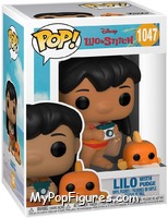 Lilo (with Pudge) from Lilo & Stitch - Pop! Vinyl Figures manufactured by Funko [Front]