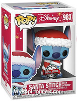 Santa Stitch from Lilo & Stitch - Pop! Vinyl Figures manufactured by Funko [Front]