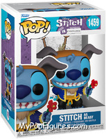 Stitch (As Beast) from Lilo & Stitch - Pop! Vinyl Figures manufactured by Funko [Front]