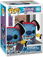 Stitch (As Pongo) from Lilo & Stitch - Pop! Vinyl Figures manufactured by Funko [Front]