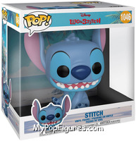 Stitch (Smiling) (10" Scale) from Lilo & Stitch - Pop! Vinyl Figures manufactured by Funko [Front]