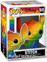 Stitch (Smiling) (Rainbow) from Lilo & Stitch - Pop! Vinyl Figures manufactured by Funko [Front]