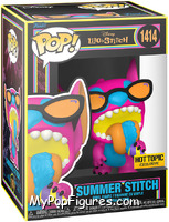 Summer Stitch (Black Light) from Lilo & Stitch - Pop! Vinyl Figures manufactured by Funko [Front]