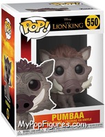 Pumbaa (Live Action) from Lion King - Pop! Vinyl Figures manufactured by Funko [Front]