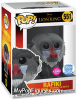 Rafiki (Live Action) (Flocked) from Lion King - Pop! Vinyl Figures manufactured by Funko [Front]