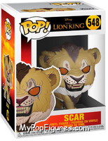 Scar (Live Action) from Lion King - Pop! Vinyl Figures manufactured by Funko [Front]