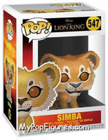 Simba (Live Action) from Lion King - Pop! Vinyl Figures manufactured by Funko [Front]