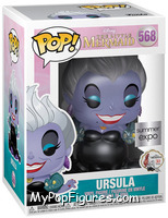 Ursula (Eels) (Metallic) from Little Mermaid - Pop! Vinyl Figures manufactured by Funko [Front]