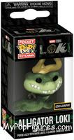 Alligator Loki from Loki - Pop! Keychains manufactured by Funko [Front]