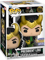 President Loki from Loki - Pop! Vinyl Figures manufactured by Funko [Front]