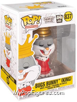 Bugs Bunny (King) from Looney Tunes - Pop! Vinyl Figures manufactured by Funko [Front]